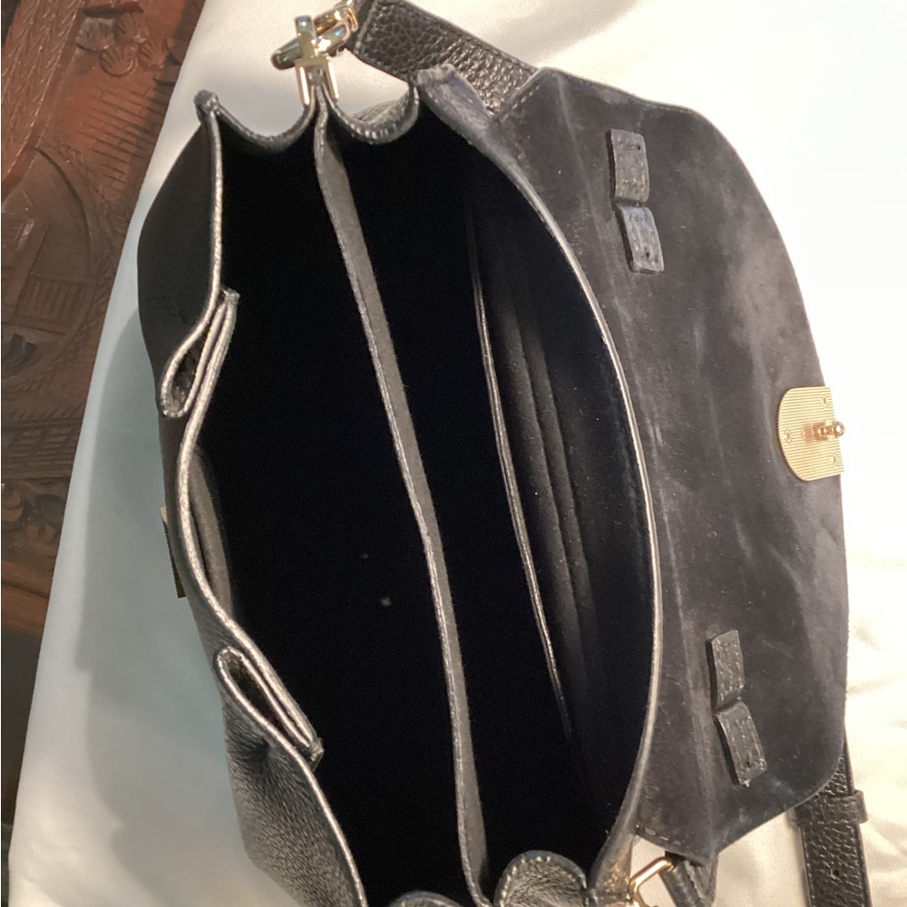FURLA Black Leather Bag - Picture 5 of 12